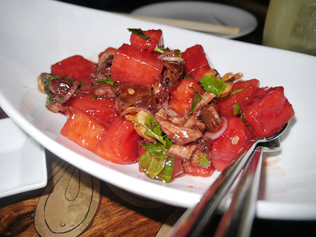 Duck & Watermelon Salad