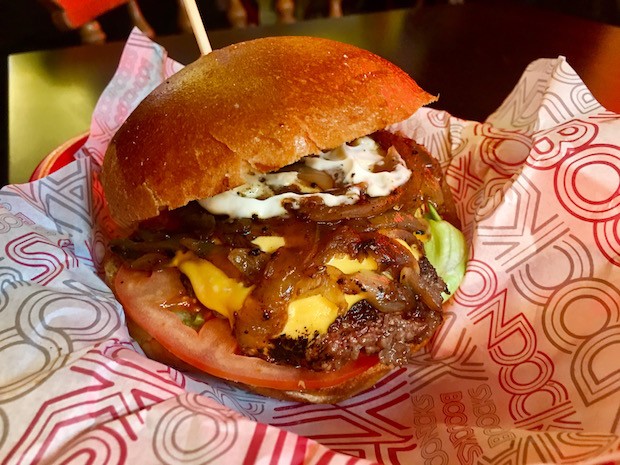 stax cheeseburger