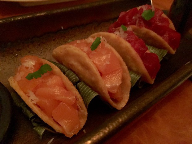 Sashimi Tacos