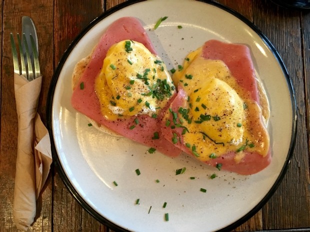 Eggs Benedict [£8.00]