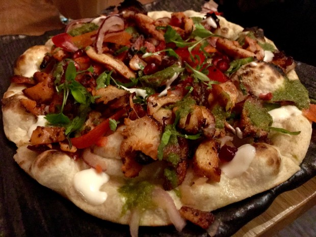Chicken Tikka Naan [£7.90]